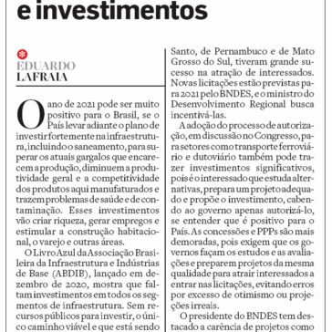 Concessões, empregos e investimentos – O Estado de S.Paulo