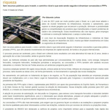 Investimento em infraestrutura pode gerar empregos e riqueza – Grandes Construções