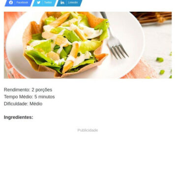 Cestinha fit – Revista News