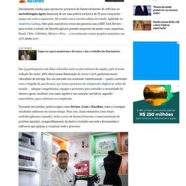 Metodologia ágil cresce com transformação digital –  Estadão