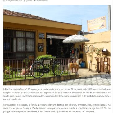 Túnel do tempo: Loja Brechó 90 – Máquinas, Ferramentas e Variedades!!! – Taiadaweb