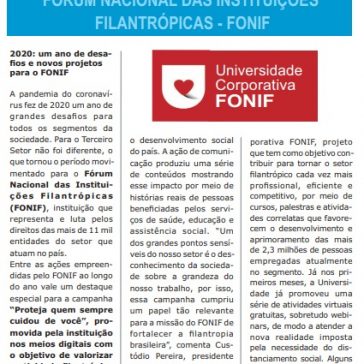2020: um ano de desafios e novos projetos para o FONIF – Revista Febraeda
