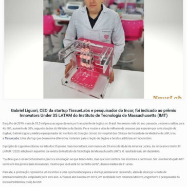 Produção de órgãos em laboratório coloca médico da USP entre os mais inovadores da América Latina – Newslab