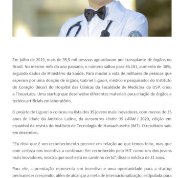 Médico de SP é premiado entre os mais inovadores da América Latina – Comando Notícia – ResumoCast