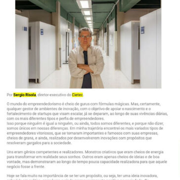 Espírito empreendedor e comunicação – uma fórmula para conviver no ecossistema de inovação – Valor Agregado