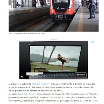 Arquiteto defende People Mover e critica concessionária do Aeroporto de Guarulhos – Mobilidade Sampa