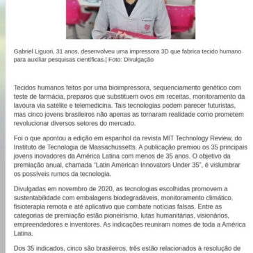 Quem são os 5 jovens mais inovadores do país, segundo premiação do MIT – Rota 2014