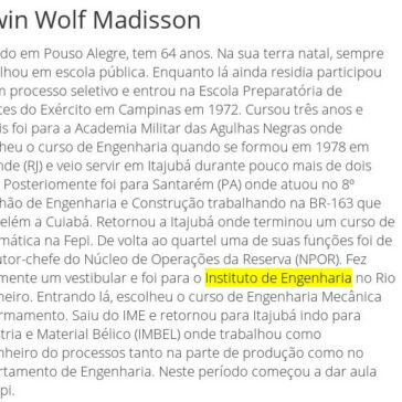 Erwin Wolf Madisson – Itajuba Notícias