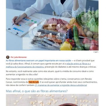 Nutricionista dá dicas de como aumentar consumo de fibras – Seleções