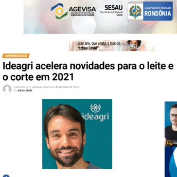 Ideagri acelera novidades para o leite e o corte em 2021 – O Nortão (On-line)