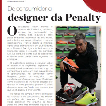 De consumidor a designer da Penalty – Lançamentos Trends