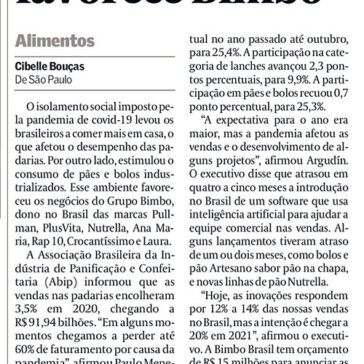 Nova forma de consumir pães favorece Bimbo – Valor Econômico