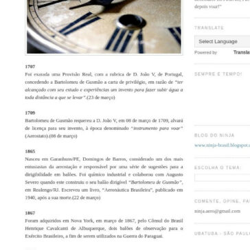 Efemérides Aeronáuticas – Março – Ninja