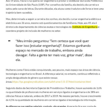 Dia da Mulher: mulheres ampliar espaço no mercado de trabalho qualificado, mas salários seguem menores do que os dos homens – Brasil 2 Pontos