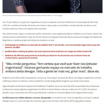 Mulheres ganham espaço em ciência e tecnologia, mas salários ainda são abismo entre gêneros – G1 Globo