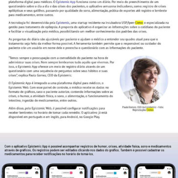 Aplicativo ajuda pacientes e médicos no controle da epilepsia – Jornal da USP