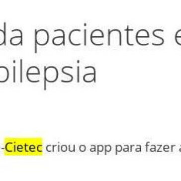 Aplicativo ajuda pacientes e médicos no controle da epilepsia – Notícias & Artigos