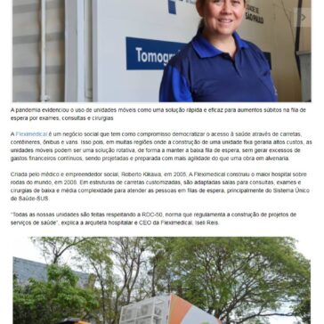 Carretas da Saúde da Fleximedical são soluções para acesso à saúde – Catalão Online