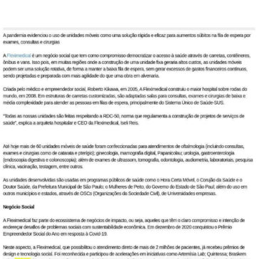 Carretas da Saúde da Fleximedical são soluções para acesso à saúde – Portal ABC Notícias News