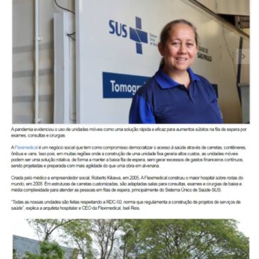 Carretas da Saúde da Fleximedical são soluções para acesso à saúde – Regional Express MG