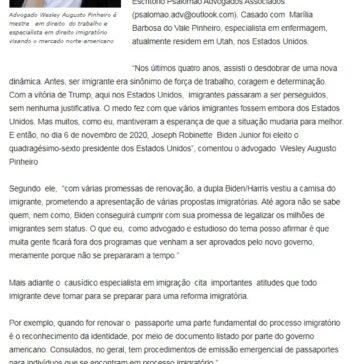 Advogado explica como é agora processo imigratório nos Estados Unidos – Diário Indústria & Comércio