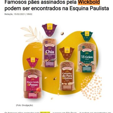 Famosos pães assinados pela Wickbold podem ser encontrados na Esquina Paulista – Dois Terço