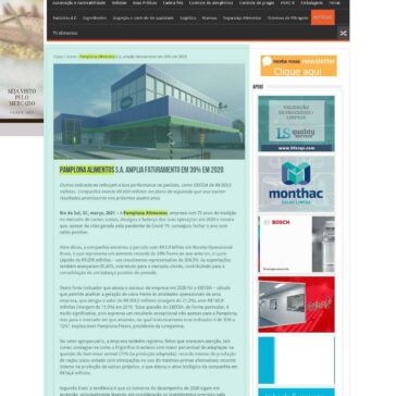 Pamplona Alimentos S.A. amplia faturamento em 39% em 2020 – 2A Alimentos