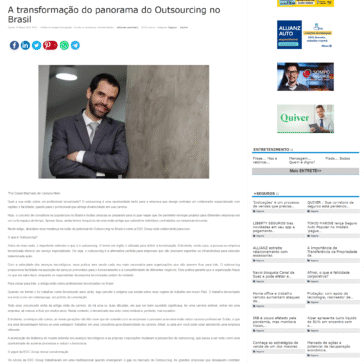 A transformação do panorama do outsourcing no Brasil – SEGS