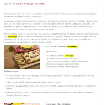 Dia do Amor: confira receitas para comemorar em família – Dicas de Mulher