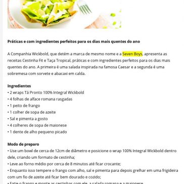 Salada leve e sobremesa refrescante – Jornal Nova Metropolí