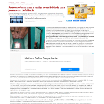 Projeto reforma casa e realiza acessibilidade para jovem com deficiência – ABC do ABC