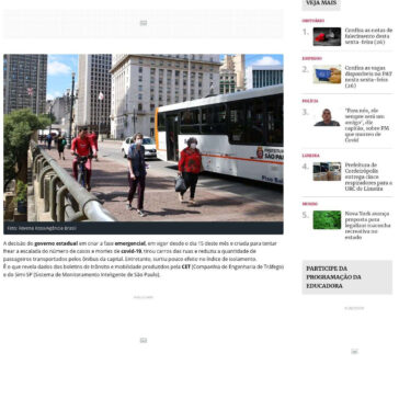 Índice de isolamento aumenta pouco, mesmo com redução de carros nas ruas – Educadora AM