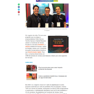 Essa startup ajuda incorporadoras a se transformar digitalmente – Pequenas Empresas e Grandes Negócios