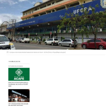 Ufopa abre inscrições do Processo Seletivo 2021 – Vestibulando Web