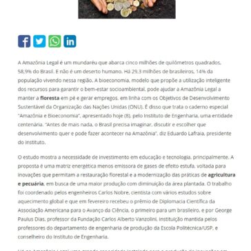 Quem aposta em uma bioeconomia para a Amazônia Brasileira – Campo e Negócios