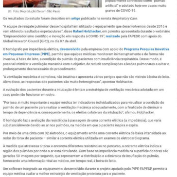 Tecnologia brasileira reduz em 80% o uso de `pulmão artificial` em pacientes – Novo Cantu Notícias