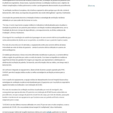 Tecnologia brasileira reduz em 80% o uso de `pulmão artificial` em pacientes com insuficiência respiratória aguda – Paranashop