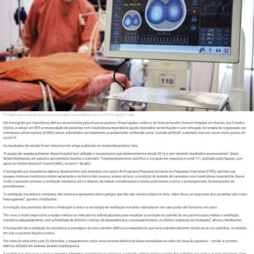 Tecnologia brasileira reduz uso de pulmão artificial em paciente grave – Ver Guia