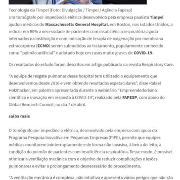 Tecnologia de startup brasileira reduz em 80% o uso de `pulmão artificial` – Pequenas Empresas Grandes Negócios – ResumoCast