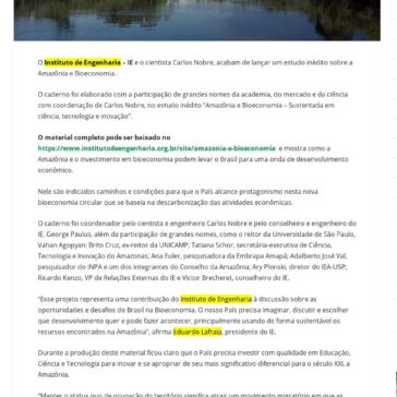 Amazônia e as oportunidades da Bioeconomia no Brasil – Revista Preven