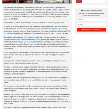 Tecnologia brasileira reduz em 80% o uso de `pulmão artificial` em pacientes – São Paulo de Fato