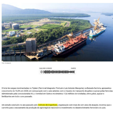 Terminal em Santos recebe 16% mais cargas via ferrovia com avanço do agro – BP Money