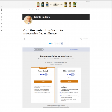 O efeito colateral da Covid-19 na carreira das mulheres – Gazeta do Povo (On-line)