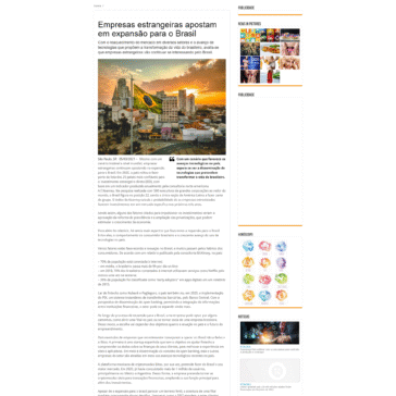 Empresas estrangeiras apostam em expansão para o Brasil – A Curiosa
