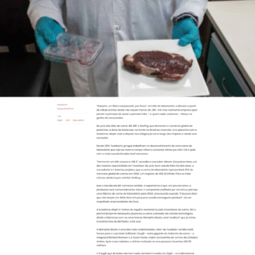 Vai um bife por US$ 1mil? É de laboratório – Beef Point
