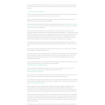 10 empresas abrem vagas de emprego, estágio e trainee; veja lista – Mercavejo