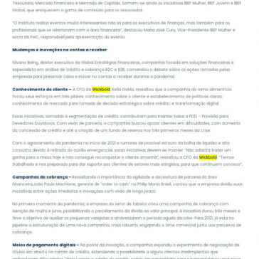 Live discute inovações no contas a receber e perspectivas para crédito em 2021 – IBEF SP