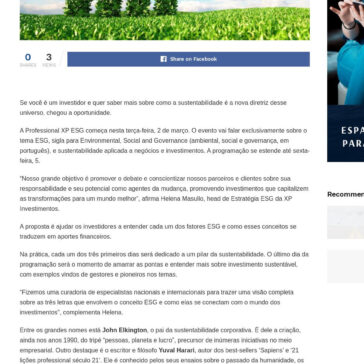 XP Investimentos Expert XP ESG – Crédito no Brasil