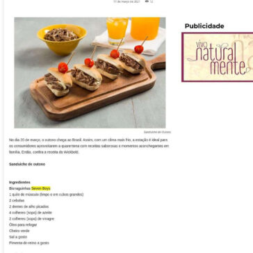 Receita para a chegada da nova estação: Sanduíche de Outono – Comida na mesa