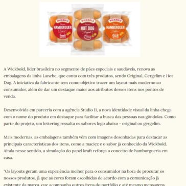 WICKBOLD RENOVA EMBALAGENS DA LINHA LANCHE – Cozinha da Jan